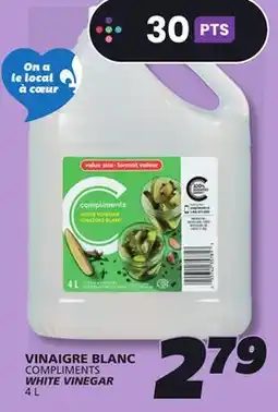 IGA COMPLIMENTS WHITE VINEGAR offer
