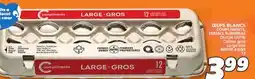 IGA COMPLIMENTS Large size WHITE EGGS offer