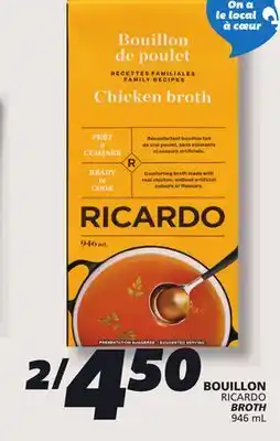 IGA RICARDO BROTH offer