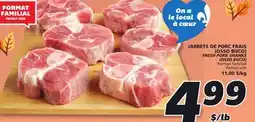 IGA FRESH PORK SHANKS (OSSO BUCO) offer