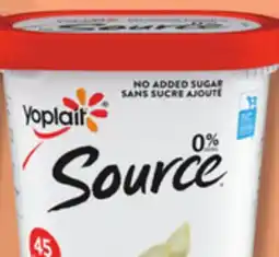IGA YOPLAIT SOURCE YOGURT offer