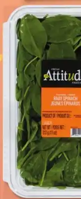 IGA BABY SPINACH offer