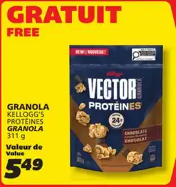 IGA KELLOGG'S PROTÉINES GRANOLA offer
