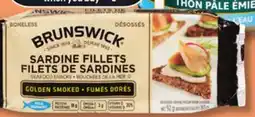 IGA BRUNSWICK SARDINE FILLETS offer