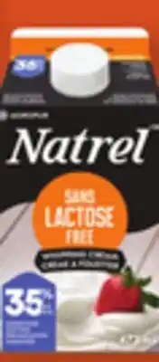 IGA NATREL 35% M.G. LACTOSE-FREE CREAM offer