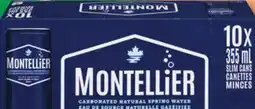 IGA MONTELLIER CARBONATED NATURAL SPRING WATER offer