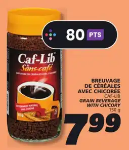 IGA CAF-LIB GRAIN BEVERAGE WITH CHICORY offer