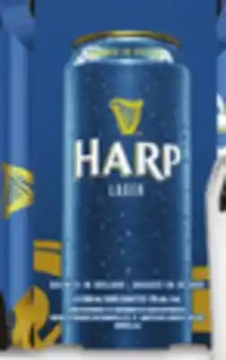 IGA HARP (4 x 600 mL) BEER offer
