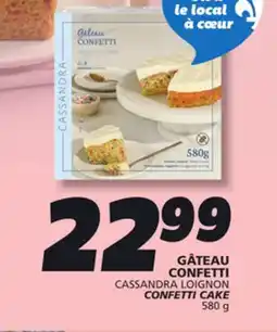 IGA CASSANDRA LOIGNON CONFETTI CAKE offer