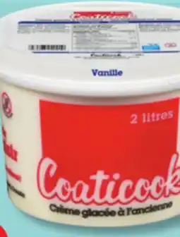 IGA COATICOOK ICE CREAM offer