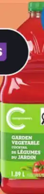 IGA COMPLIMENTS VEGETABLE COCKTAIL offer