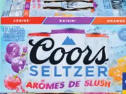 IGA COORS SELTZER ALCOHOLIC MALT BEVERAGE offer