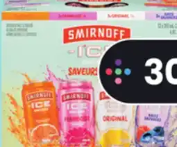 IGA SMIRNOFF ICE ALCOHOLIC MALT BEVERAGE offer