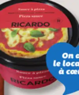 IGA RICARDO PIZZA OR PASTA SAUCE offer