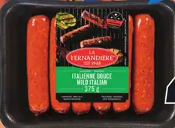 IGA LA FERNANDIÈRE FRESH SAUSAGES OR COCKTAIL SAUSAGES offer