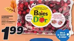 IGA FRESH CRANBERRIES offer