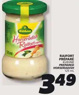 IGA KUEHNE PREPARED HORSERADISH offer