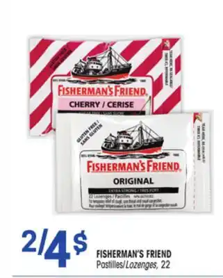Uniprix FISHERMAN'S FRIEND Pastilles/Lozenges offer