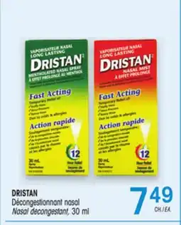 Uniprix DRISTAN Décongestionnant nasal/ Nasal decongestant offer