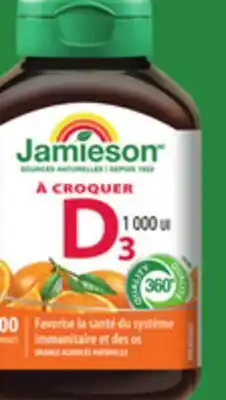 Uniprix Jamieson Choisissez-moi pour : Un soutien immunitaire et des os sains offer
