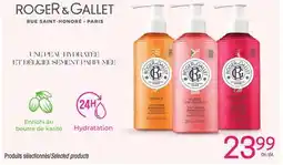 Uniprix ROGER & GALLET Produits sélectionnés/Selected products offer
