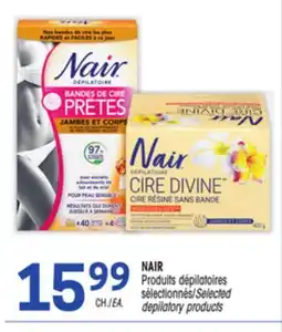 Uniprix NAIR Produits dépilatoires sélectionnés/Selected depilatory products offer