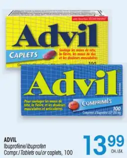 Uniprix ADVIL Ibuprofène/Ibuprofen Compr./Tablets ou/or caplets offer