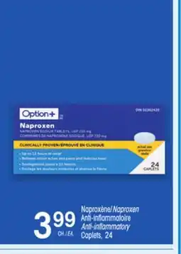 Uniprix Naproxène/Naproxen Anti-inflammatoire Anti-inflammatory Caplets offer