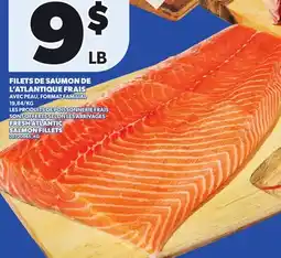 Provigo FRESH ATLANTIC SALMON FILLETS offer