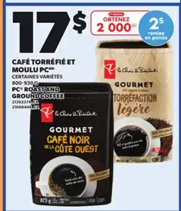 Provigo PC ROAST AND GROUND COFFEE, 800-930 G offer
