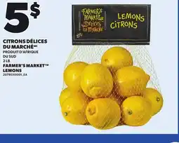 Provigo FARMER'S MARKET LEMONS, 2 LB offer
