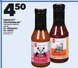 Provigo PC MEMORIES OF SAUCE, 350 ML offer