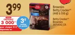 Provigo BETTY CROCKER BROWNIES, (440 à 550 g) offer
