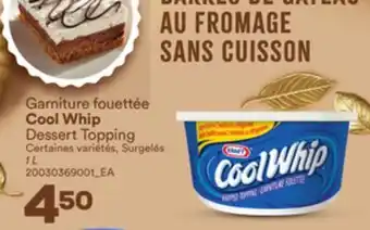 Provigo COOL WHIP DESSERT TOPPING, 1 L offer