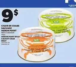 Provigo HERON POINT WILD CAUGHT CRAB MEAT, 170 G offer