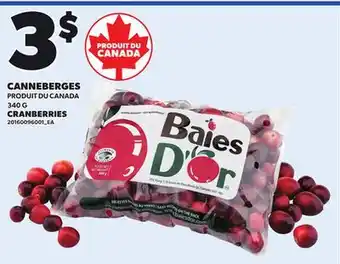 Provigo CRANBERRIES, 340 G offer