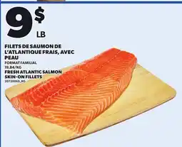 Provigo FRESH ATLANTIC SALMON SKIN-ON FILLETS offer