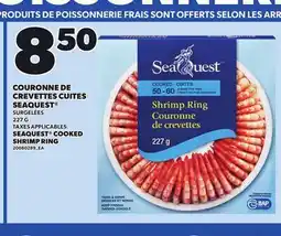 Provigo SEAQUEST COOKED SHRIMP RING, 227 G offer