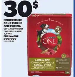 Provigo PURINA ONE DOG FOOD, 5.4-7 KG offer
