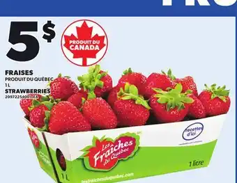 Provigo STRAWBERRIES, 1 L offer