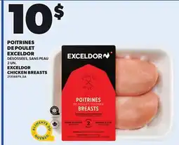 Provigo EXCELDOR CHICKEN BREASTS, 2 UN offer