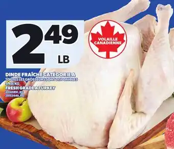 Provigo FRESH GRADE A TURKEY offer