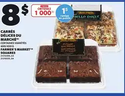 Provigo FARMER'S MARKET SQUARES, 400/450 G offer