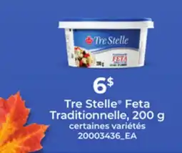 Provigo TRE STELLE FETA TRADITIONNELLE, 200 G offer