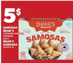 Provigo BRAR'S SAMOSAS, 624 G offer