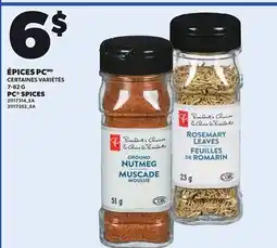 Provigo PC SPICES, 7-82 G offer