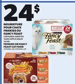 Provigo FRISKIES OR FANCY FEAST CAT FOOD, 24 UN offer