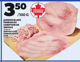 Provigo SERVICE CASE PERRON WHITE HAM offer