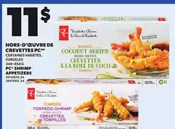 Provigo PC SHRIMP APPETIZERS, 340-454 G offer