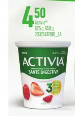 Provigo ACTIVIA, 625 G, 650 G offer